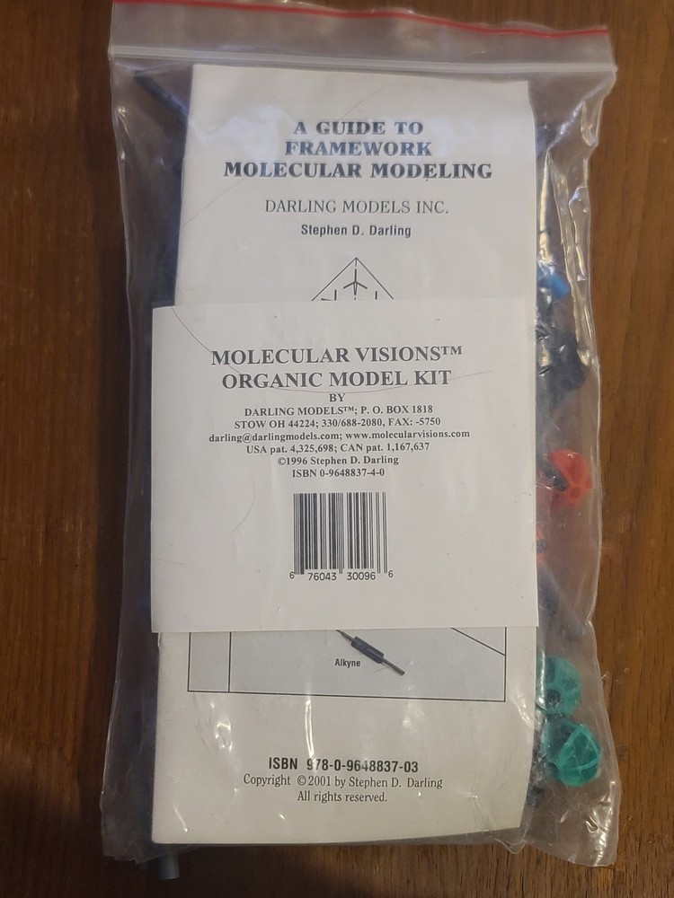 Molecular Visions Organic Model Kit