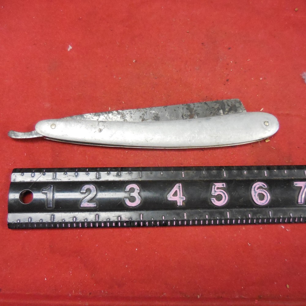 MICROSCOPIC SECTION CUTTER / STRAIGHT RAZOR TYPE - LENTZ GERMANY - Original