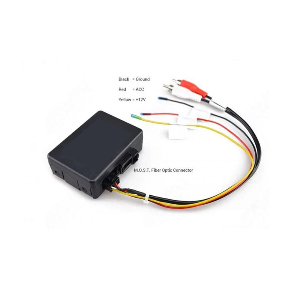 Fibre Optic Most Audio Gateway for BMW E90 E91 E92 E93 E60 E61 E81 E82 E83 E84