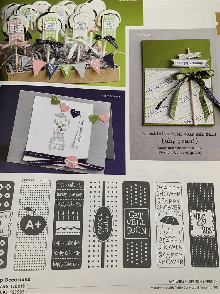 stampin up idea book catalog