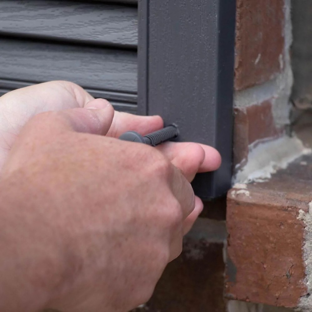 Raised Panel Vinyl Shutters
