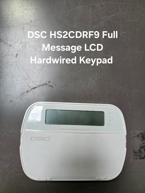 DSC HS2CDRF9 Full Message LCD Hardwired Keypad