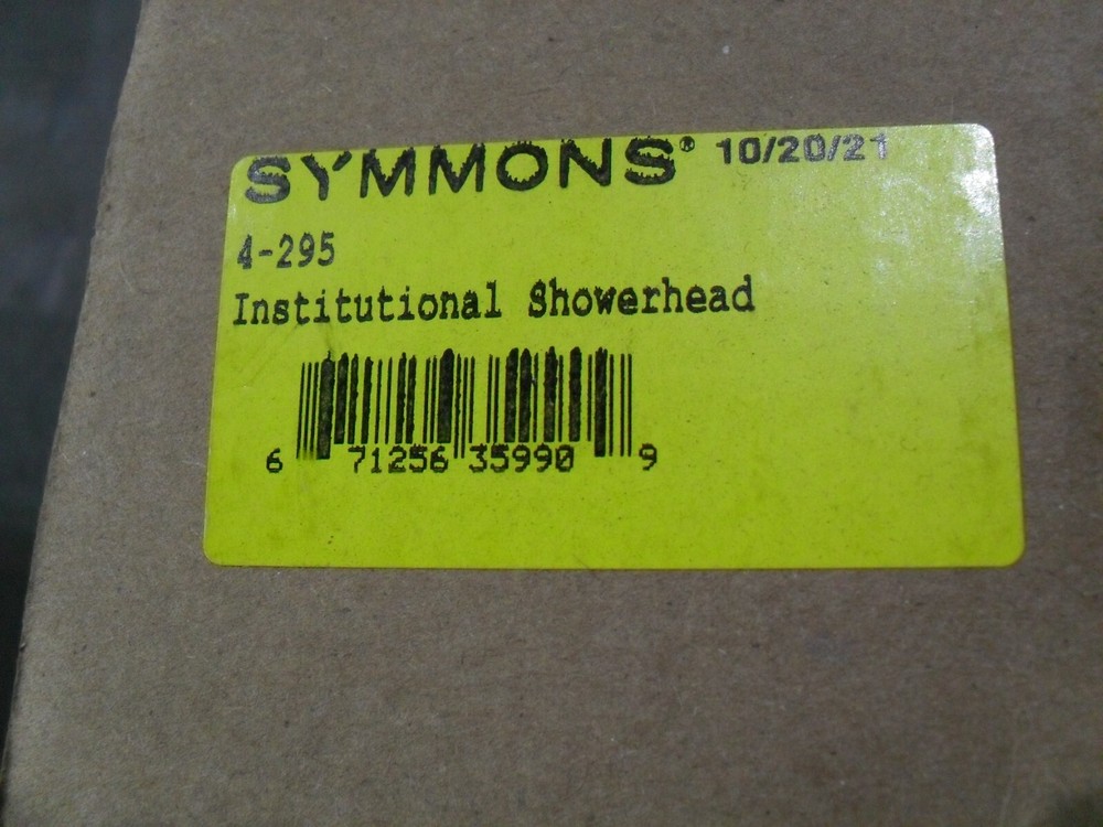 Symmons 4-295 Institutional shower head Chrome