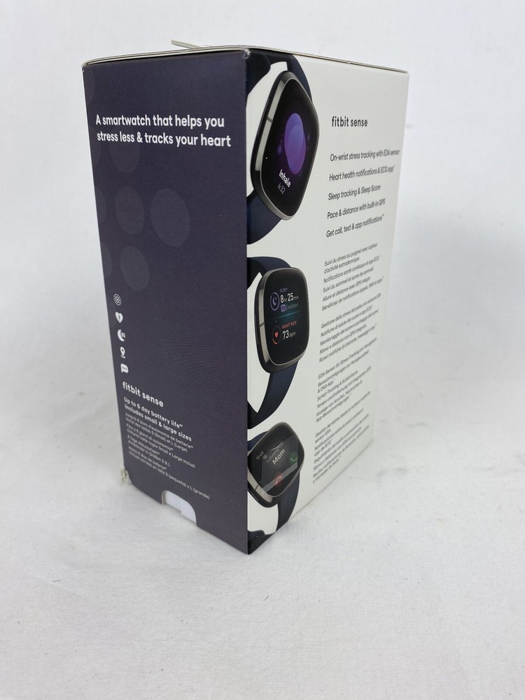 Fitbit Sense BOX & INSERTS, PRODUCT INFORMATION, & QUICK START GUIDE