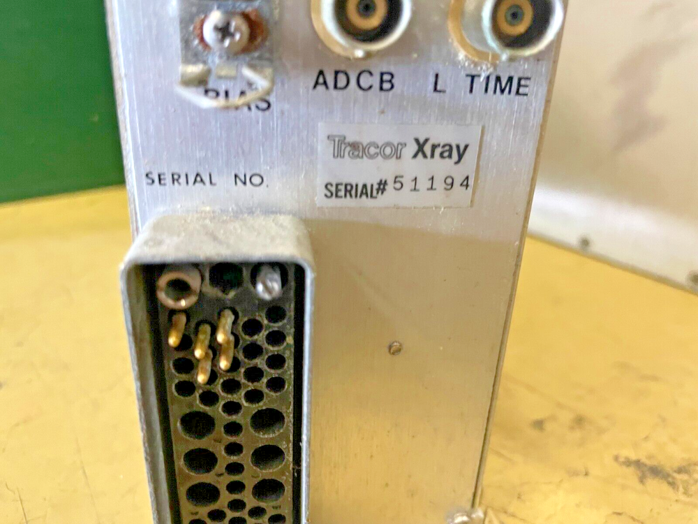 TX Tracor Northern Xray Model 1252 Pulse Processor NIM BIN Plug-In Module, X-Ray