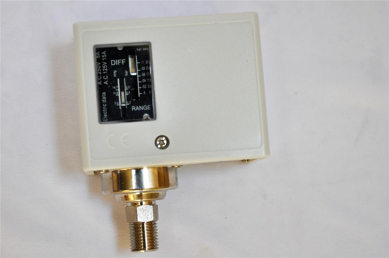 Vacuum Pump Pressure Control Switch: Workshop Factory Automation Modulator New
