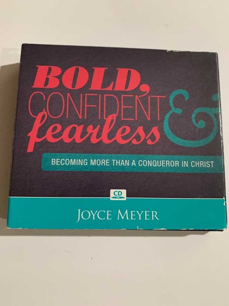 Joyce Meyer - Bold, Confident & Fearless (CD) - 4 Disc Set
