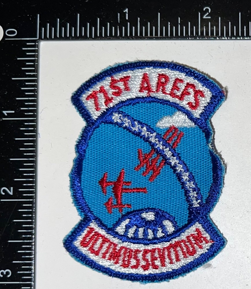 Cold War USAF US Air Force 71st AREFS Air Refueling Squadron Patch