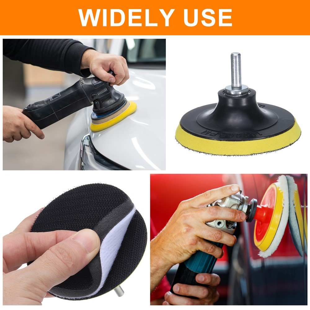 4 Inch Hook and Loop Sanding Disc Pads M14 Shank 2pcs
