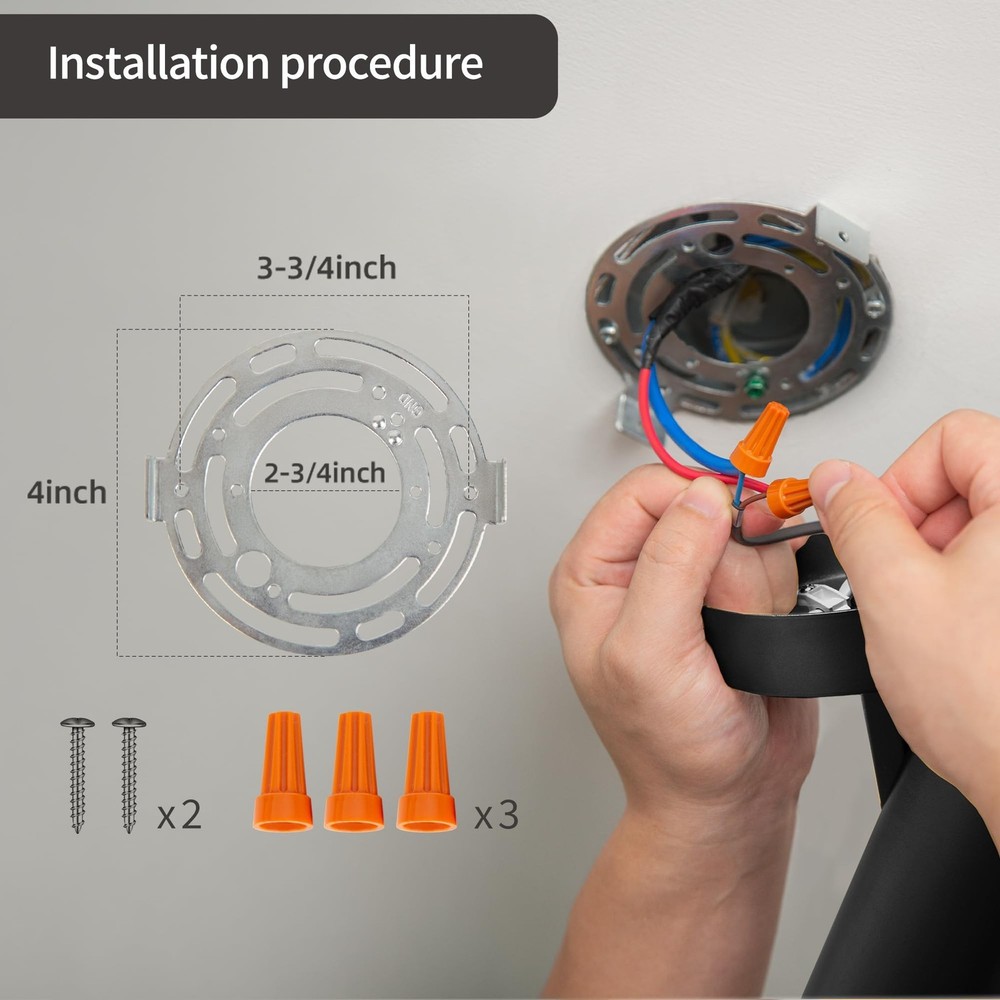 Aisilan 12W LED Zoomable Ceiling Spotlight, Dimmable Surface Mount Adjustable...