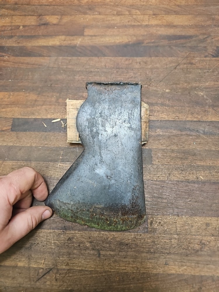 D28- Vintage Plumb Rockaway Pattern Axe Head 3 lb 13 oz