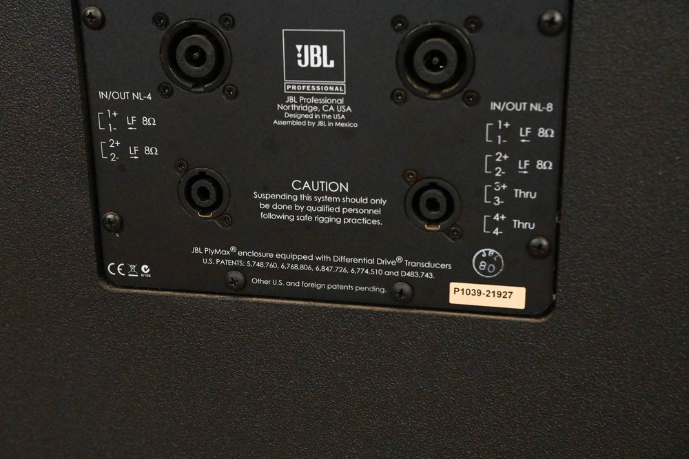 JBL VT4883 Subcompact Dual 12" Cardioid-Arrayable Subwoofer CG01TVW