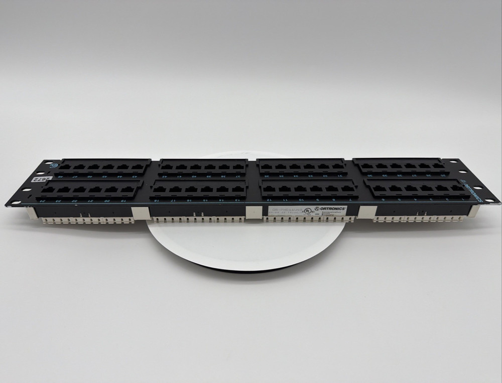 Ortronics Clarity6 CAT6 48-Port Patch Panel PHD66U48