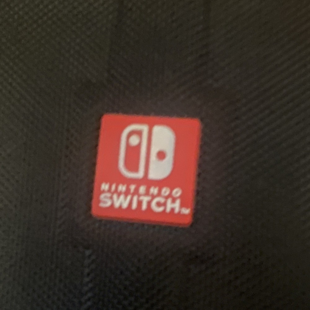 Nintendo Hard Shell Carrying Case Black Red for Switch Console & Games