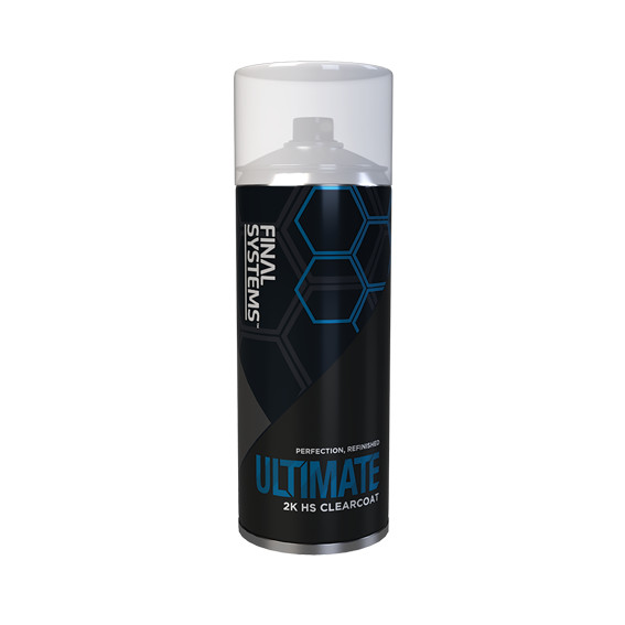 Final Systems Ultimate 2K HS Clearcoat 400ml Aerosol High Quality - Free Postage