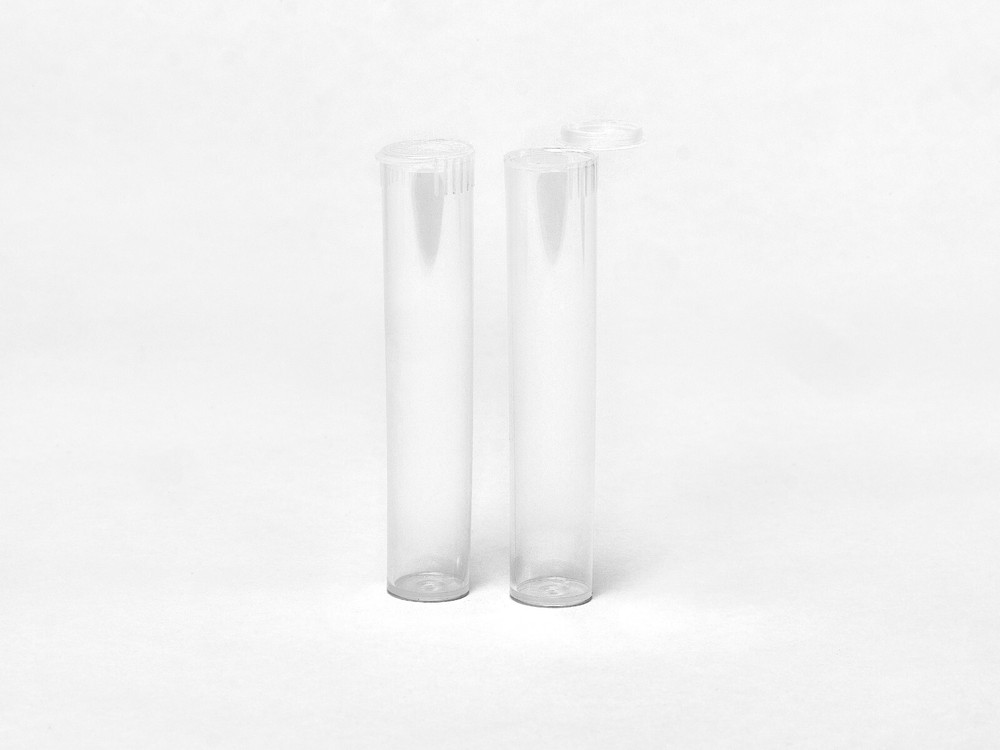 (1000 count) 116mm Clear King Size Pre-roll Tubes