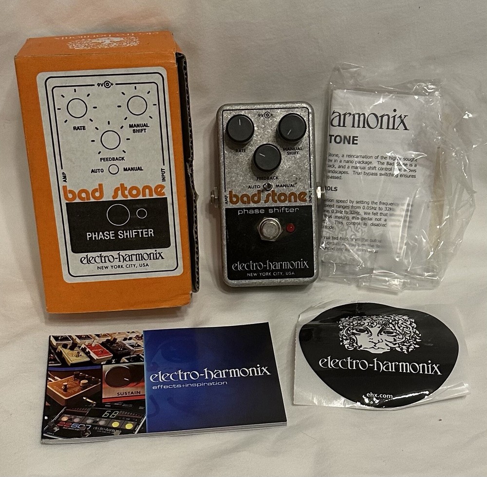 Electro-Harmonix Bad Stone Phase Shifter Guitar Pedal