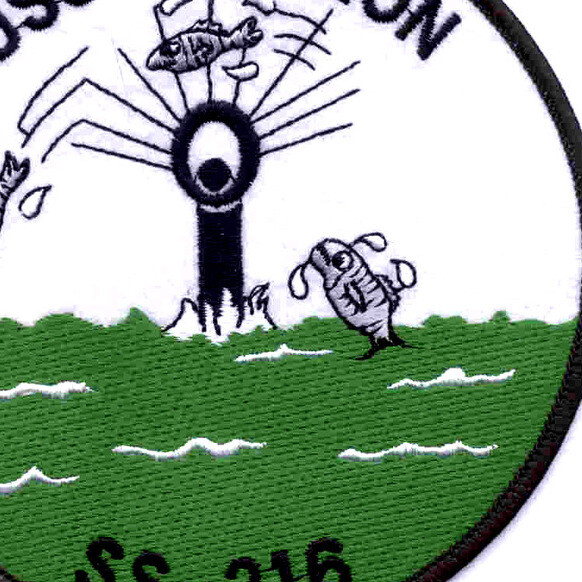 SS-216 USS Grunion Patch WWII