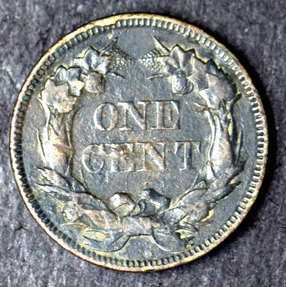 1857 "HIGH GRADE" Flying Eagle Cent 1C - COINGIANTS -