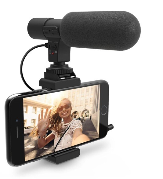 NEW SEALED Bower HD-Microphone Kit Smartphone Mount