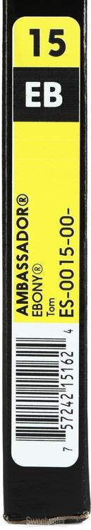 Remo Ambassador Ebony Drumhead - 15 inches