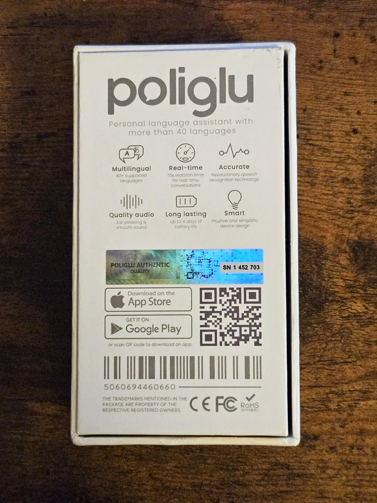 Poliglu Real Time Language Translator - Over 40 Languages Multilingual