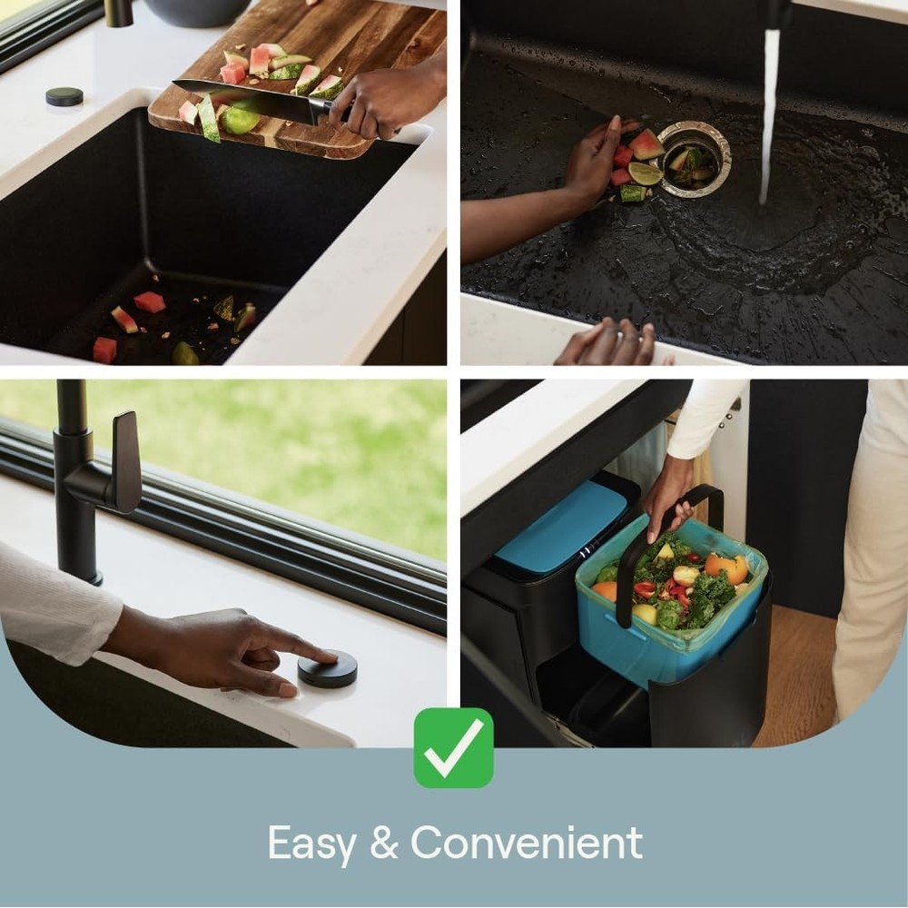 Sepura World's First Septic-Safe Composting Garbage Disposal W/ Continuous Feed