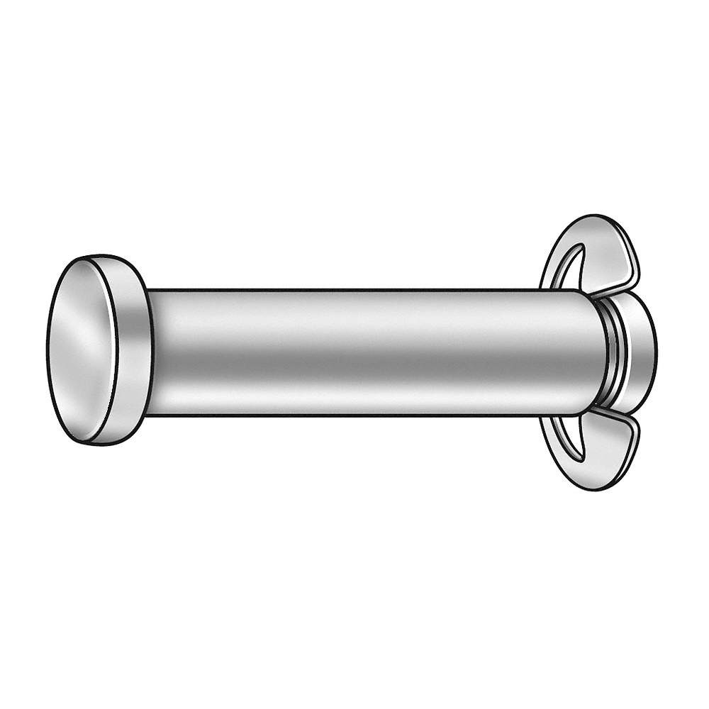 GRAINGER APPROVED 15949 3/8x2-1/4 S.S.GROOVED CLEVIS 2XAE3