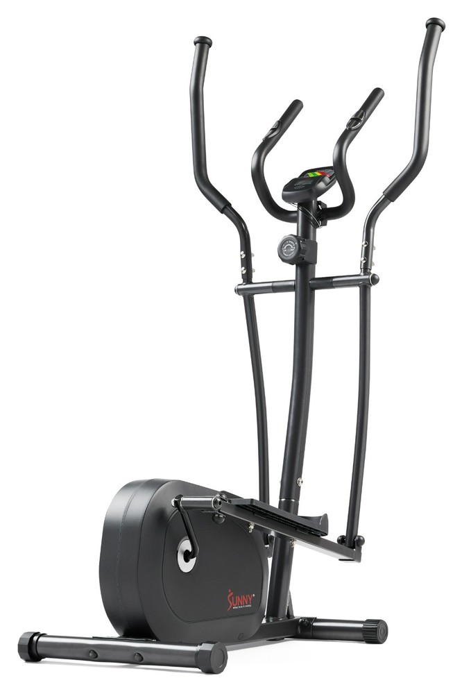 Smart Compact Magnetic Upright Elliptical Machine with Pulse Sensor Fully Body