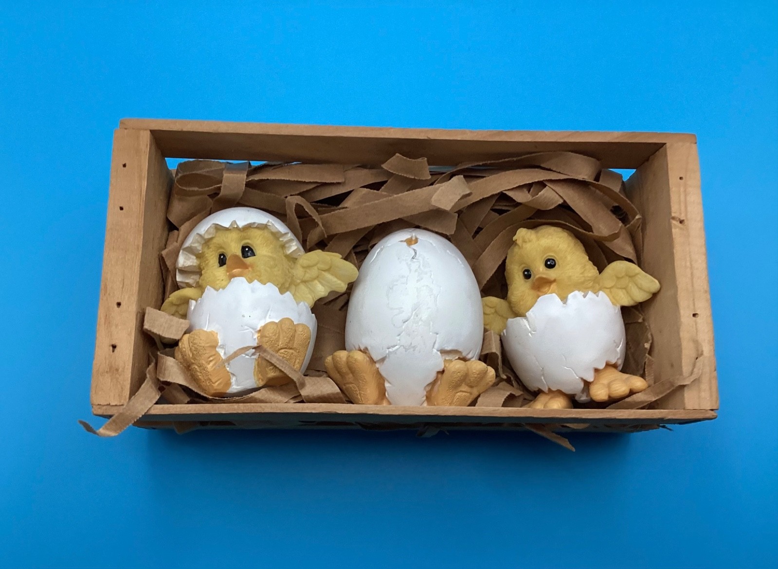 Vintage 1984 Critter Littles Baby Chick Figurine Egg Hatchling for Easter NIB