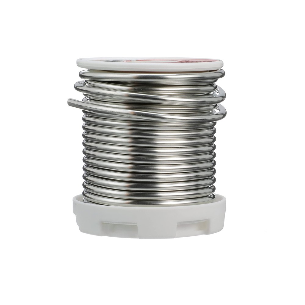 Safe-Flo 29025 Wire Solder 1Lb Solid Silver Gray Bulk