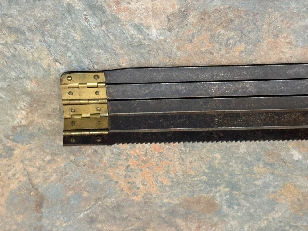 ANTIQUE & UNIQUE COPING / HACK SAW ?, NEVER SEEN ANOTHER, 16 3/4" LONG, UNMARKED
