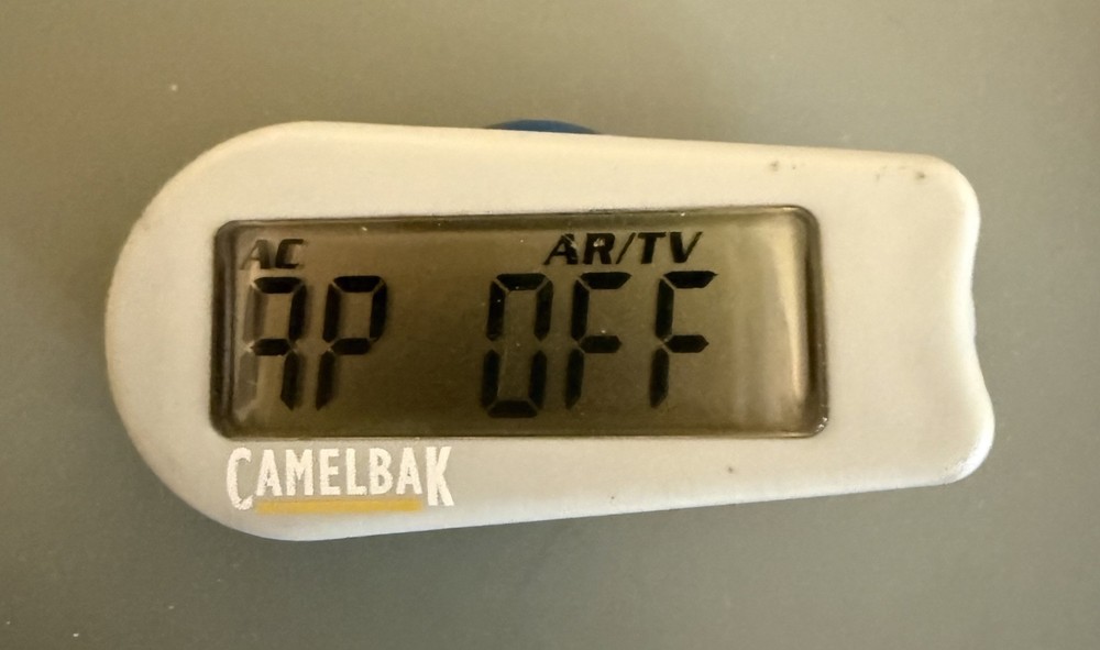 Camelbak Flow Meter Water Gauge Programmable For Camelback Reservoir