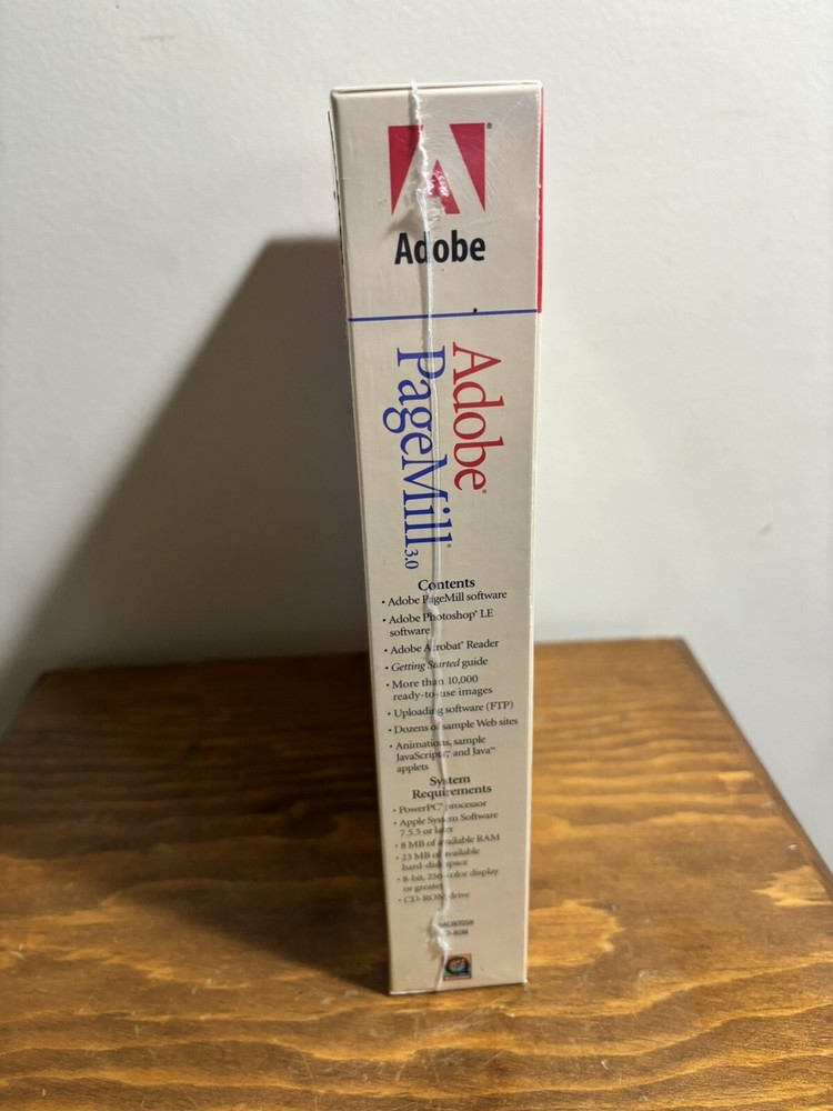 Adobe PageMill 3.0 UPGRADE for Macintosh - Vintage Software