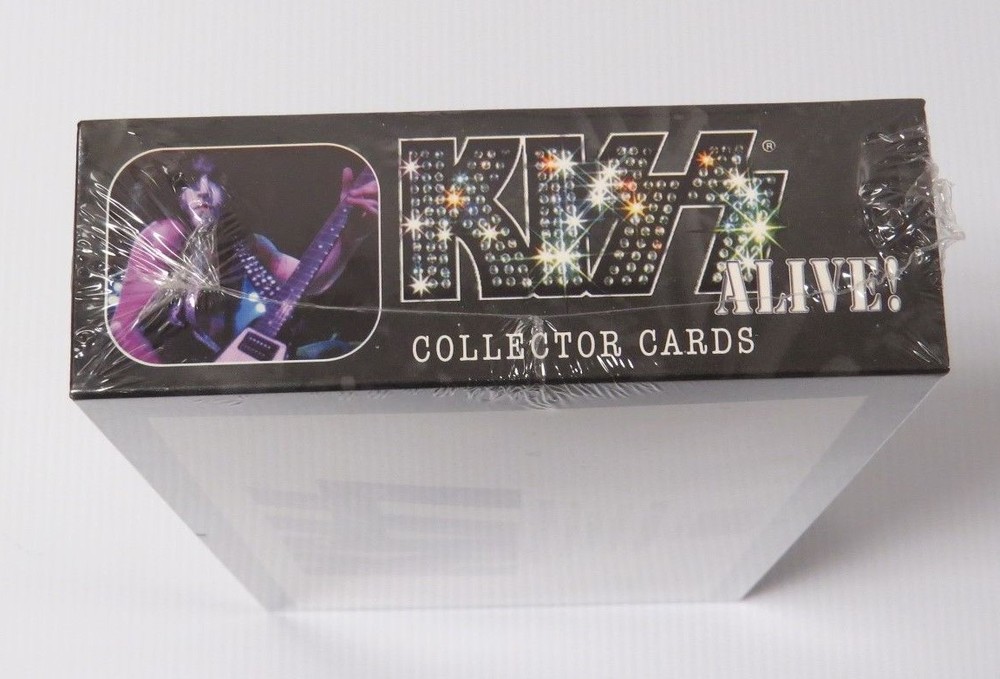 KISS ALIVE! TRADING CARDS SEALED 36 PACK BOX 2001