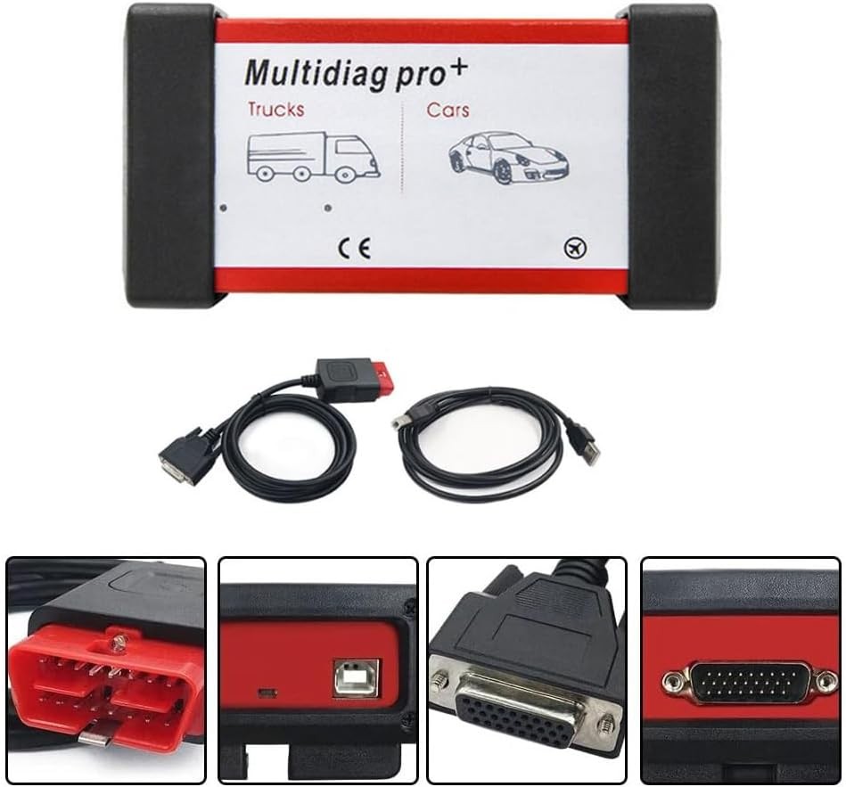 multidiag pro Plus Obd2 Scanner Diagnostic Tool Full System Function Bluetoot...