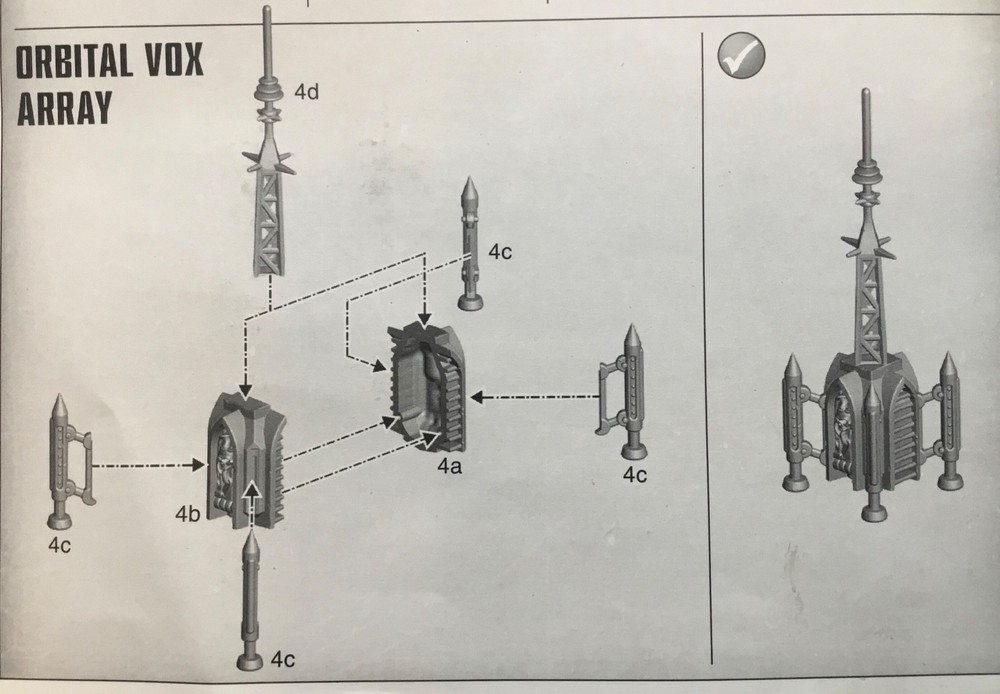 Warhammer 40k Sector Imperialis Objectives Orbital Vox Array
