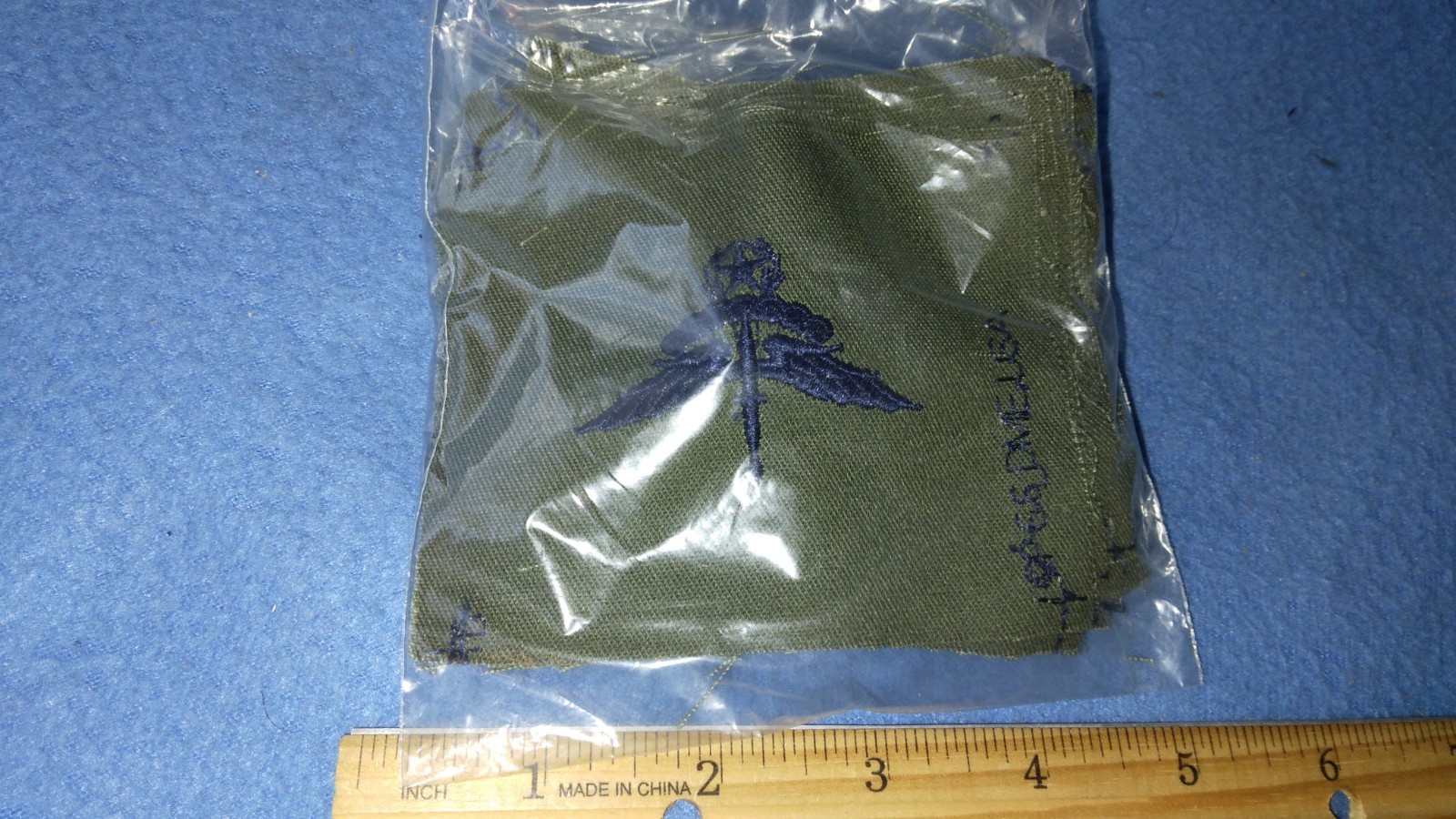 BUNDLE OF 20 - U.S.AIR FORCE SUBDUED BLUE HALO MASTER Badge Sew-On PATCHES - NEW