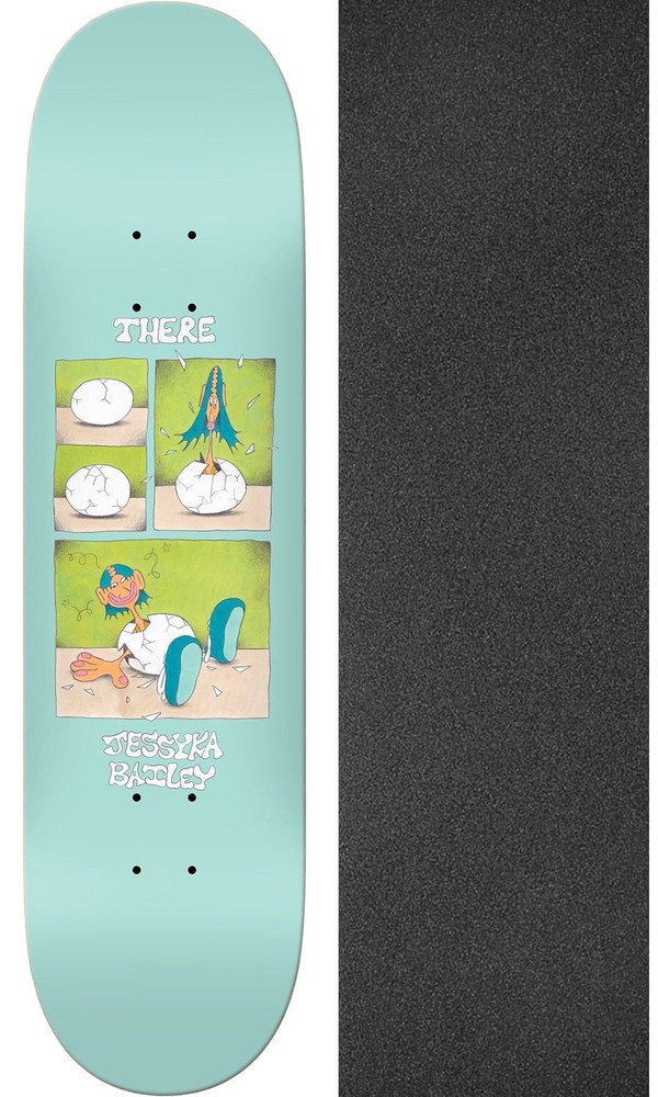 There Skateboards Beginnings 8.06" Skateboard Deck + griptape
