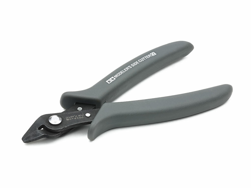 Tamiya Craft Tools Modeler's Side Cutter α (Gray) 74093