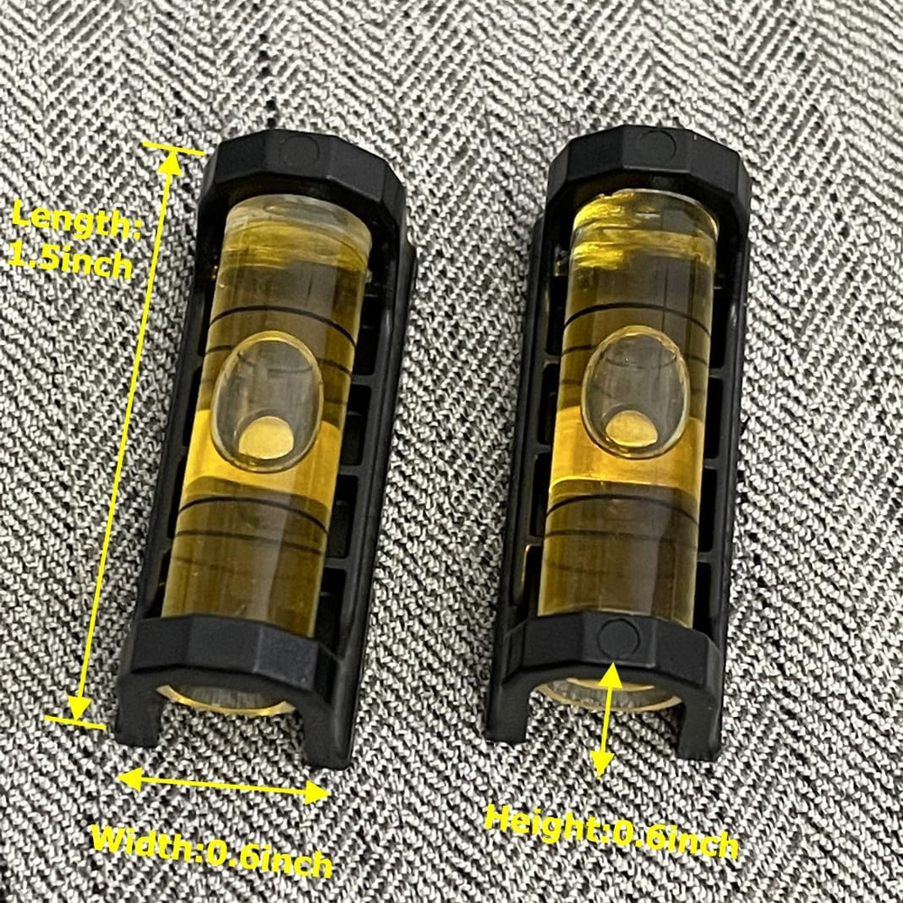 5Pcs Gunsmith Level Gunsmithing Tools Scope Mounting Leveling Kit with Magnet...