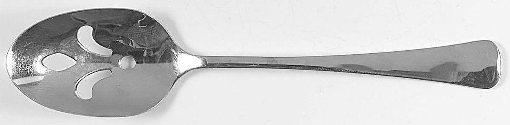Oneida Silver Distinction  Pierced Serving Spoon 3411875