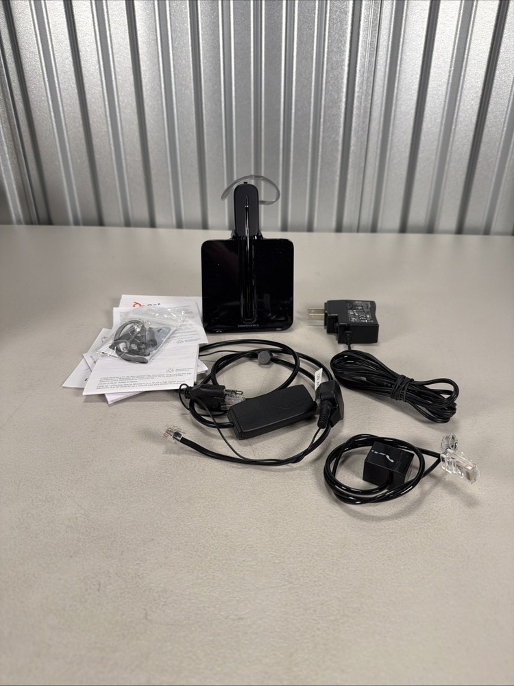 PLANTRONICS Poly CS540 Wireless DECT Headset - Black