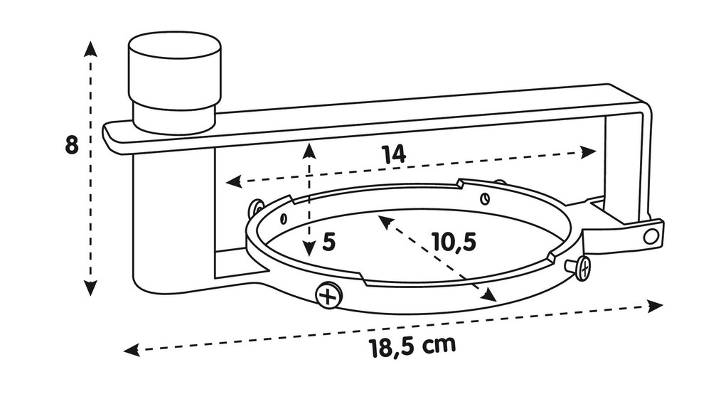 T-BLOCK, FUEL THEFT - Ø 80 MM LAMP