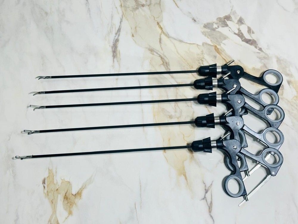 5pc Laparoscopic Grasper Forceps Scssor Enoscopy best Instruments Set 5mm