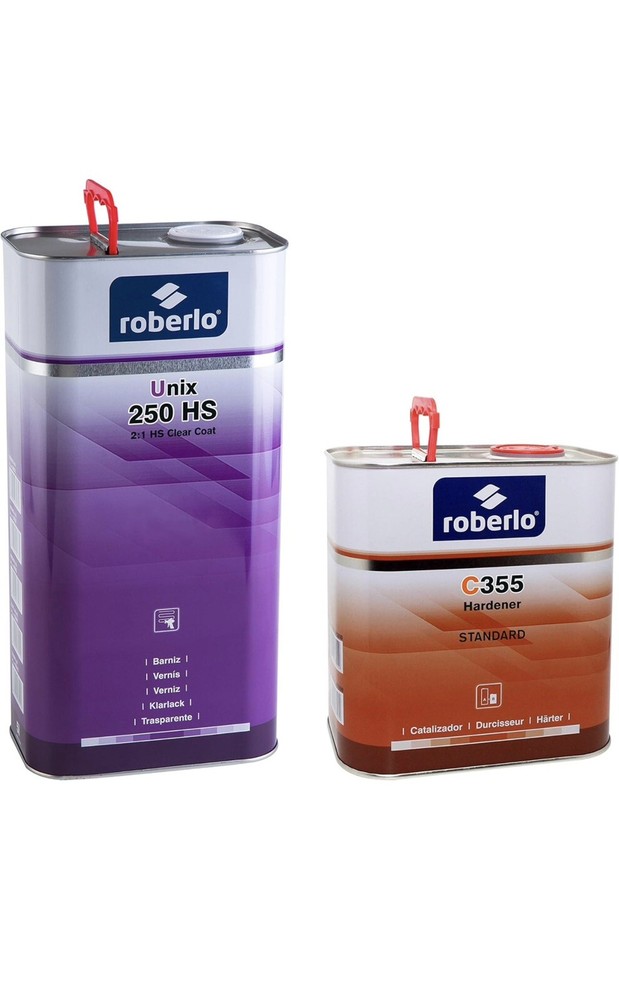 Clear coat kit 250HS Roberlo