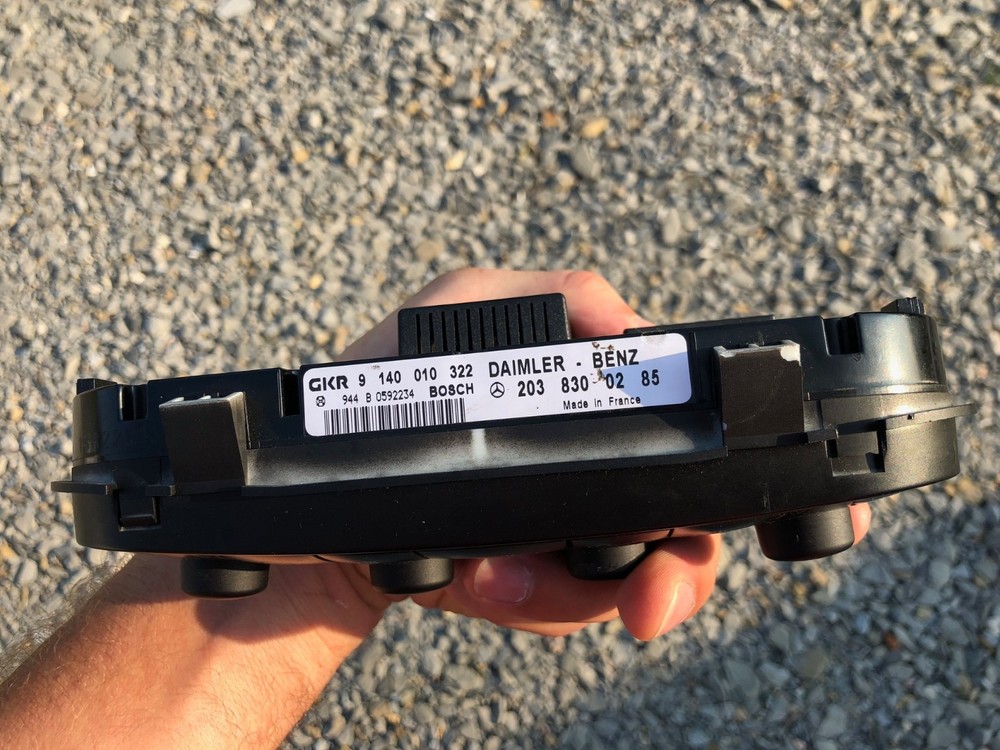 MERCEDES-BENZ W203 C-CLASS AC CLIMATE CONTROL MODULE A/C PANEL + GIFT