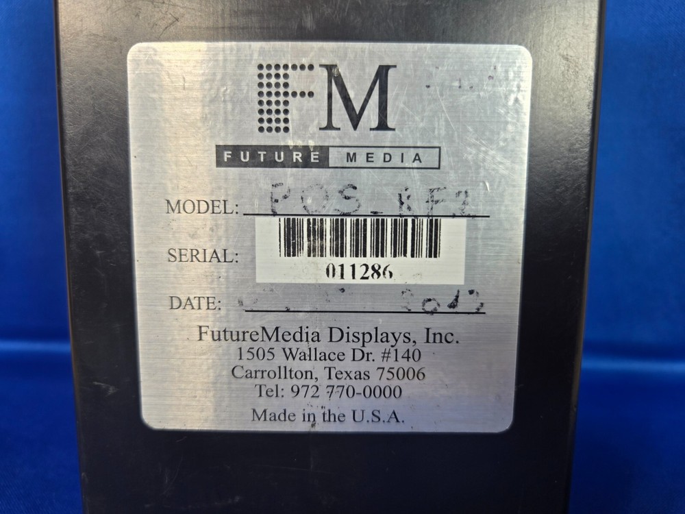 Pricevision POS_RF Future Media Control Unit Model: POS RF2 *UNTESTED*