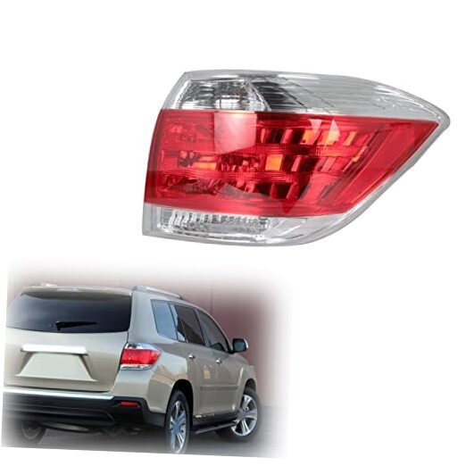Right Tail Light Rear Tail Lamp Assembly Replacement for 2011-2013 highlander