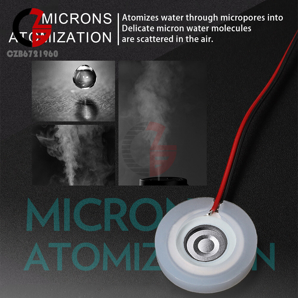 DC5V Microporous Atomizer Ultrasonic Atomizer Sheet Humidifier Accessories 108K